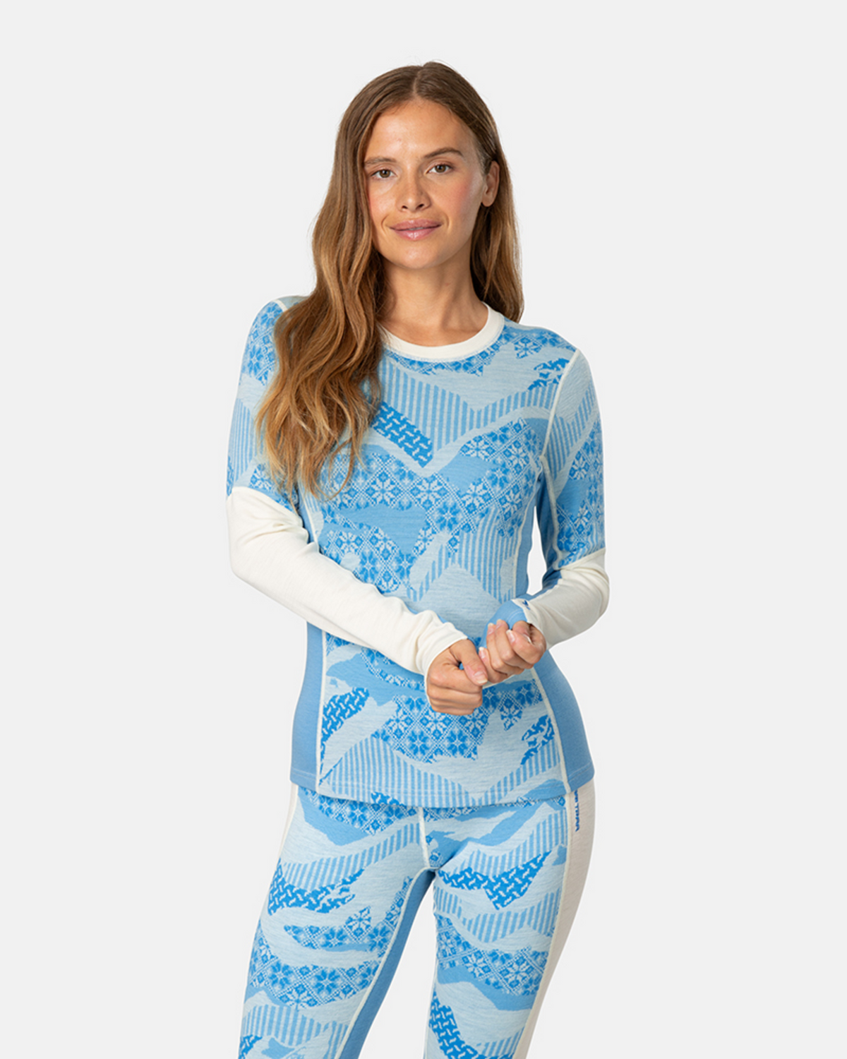 Kari Traa Olea Long Sleeve in BLAU