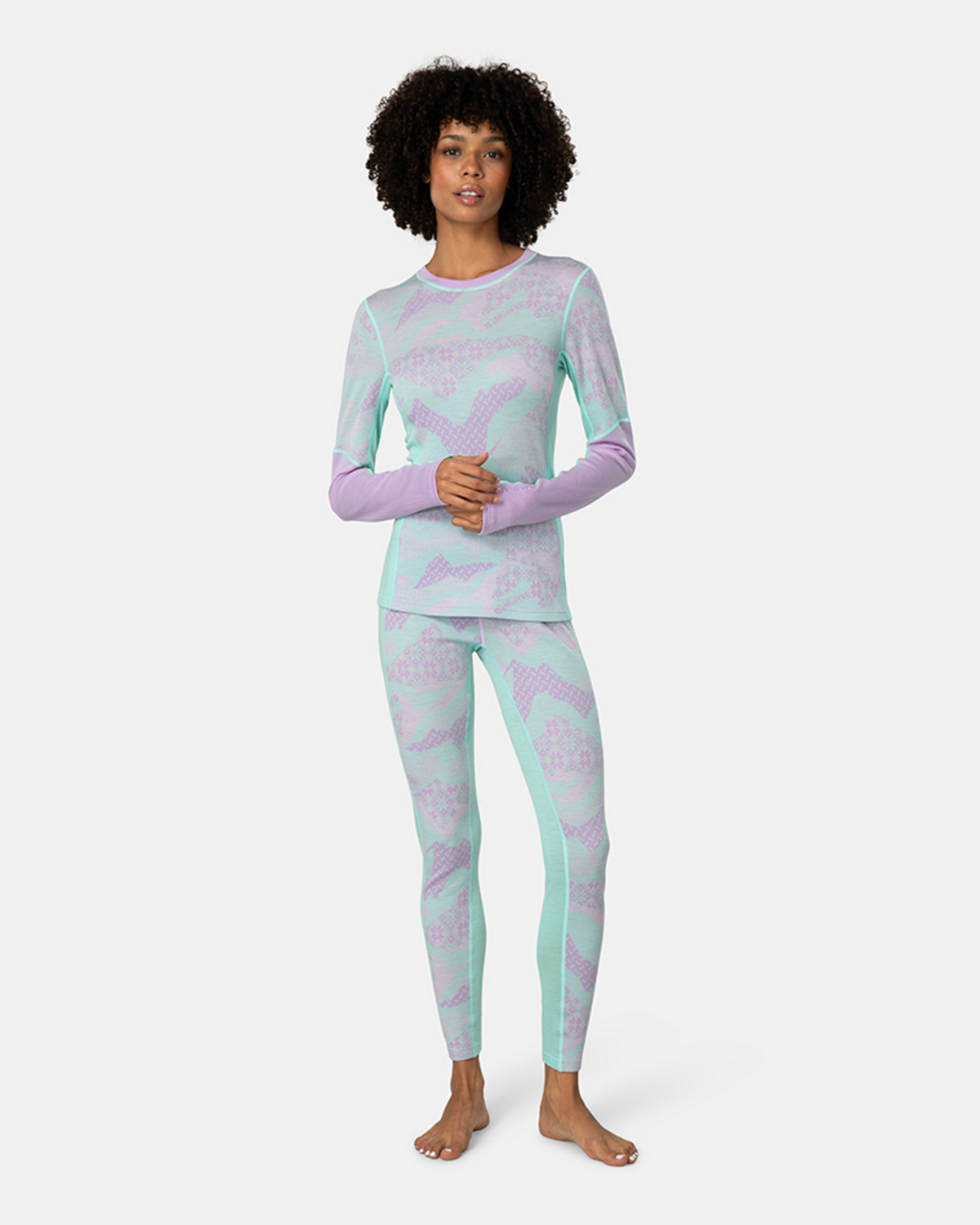 Kari Traa Olea Long Sleeve in MEHRFARBIG
