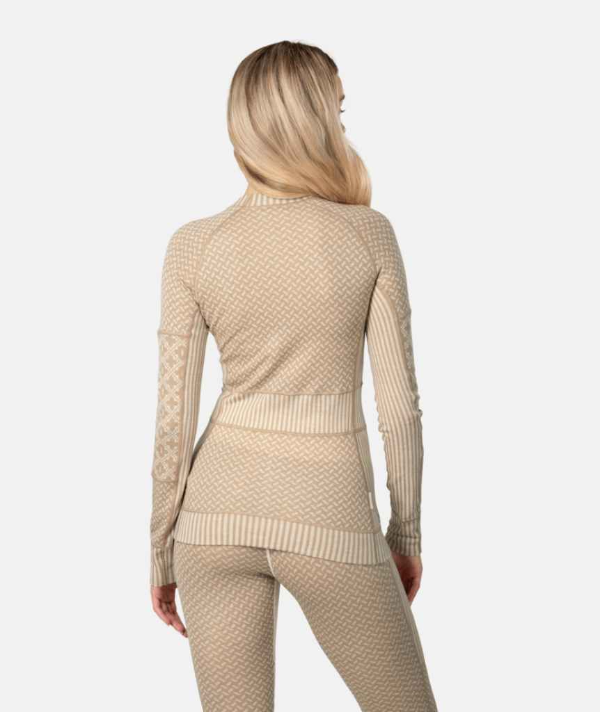 Kari Traa Smekker Long Sleeve in BEIGE