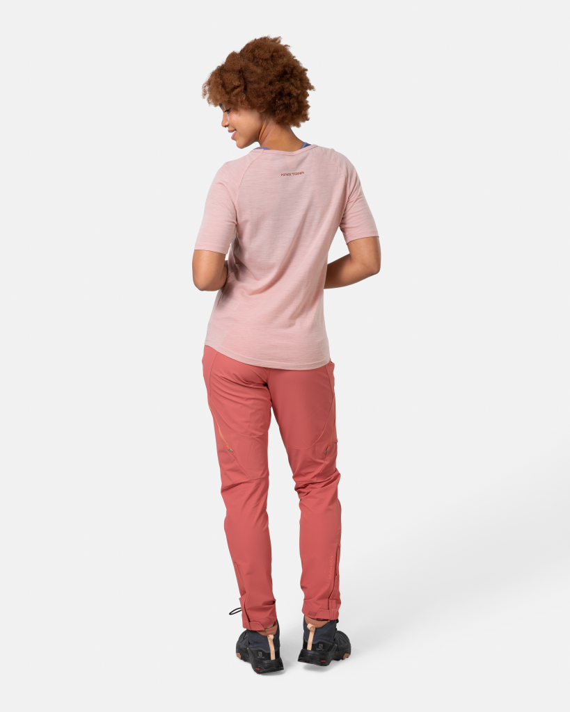 Kari Traa Ane Short Sleeve in PINK