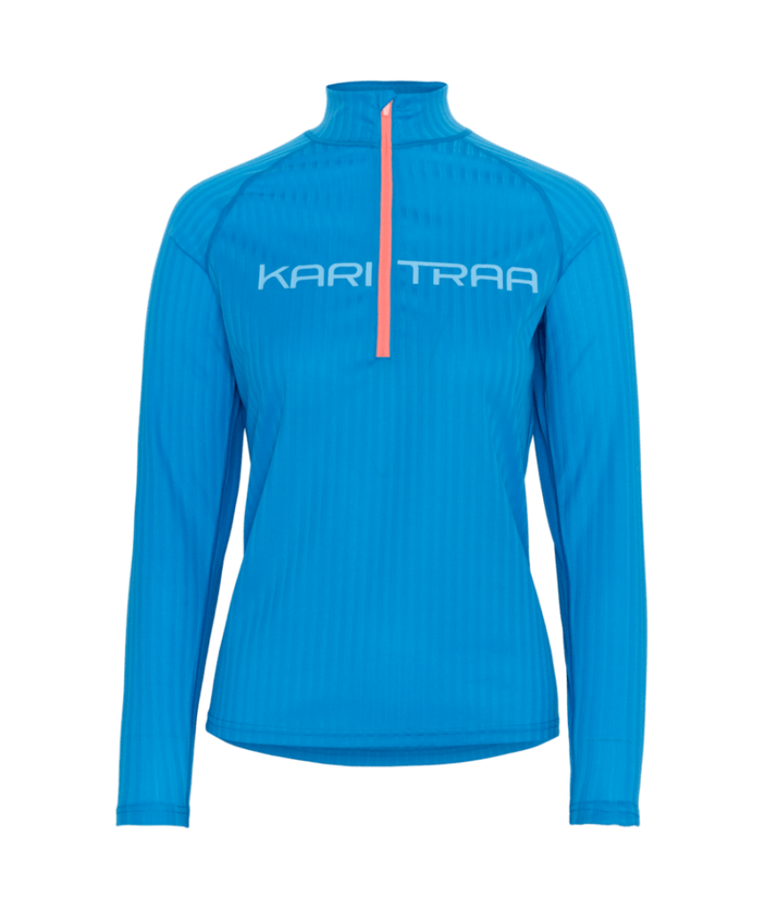 Kari Traa Ella Baselayer Halfzip in BLAU