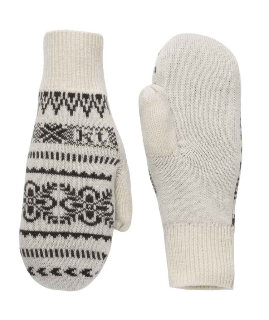 Kari Traa Selma Knit Mittens in WEISS