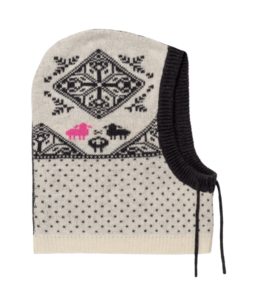 Kari Traa Saga Knit Balaclava in WEISS