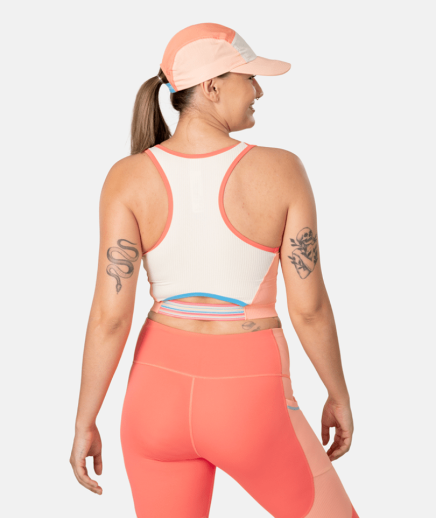 Kari Traa Linnea Sports Top in ORANGE
