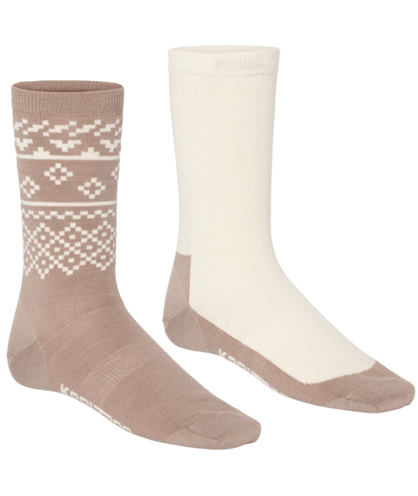 Kari Traa Ragna Hiking Sock 2Pk in BEIGE