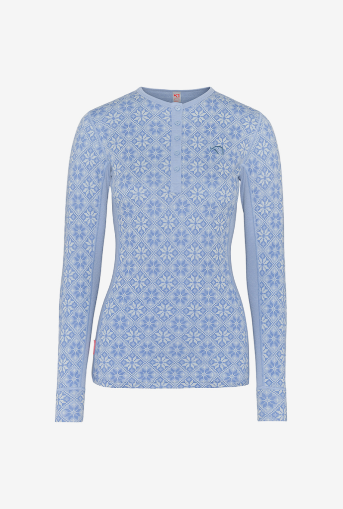 Kari Traa Rose Long Sleeve in BLAU