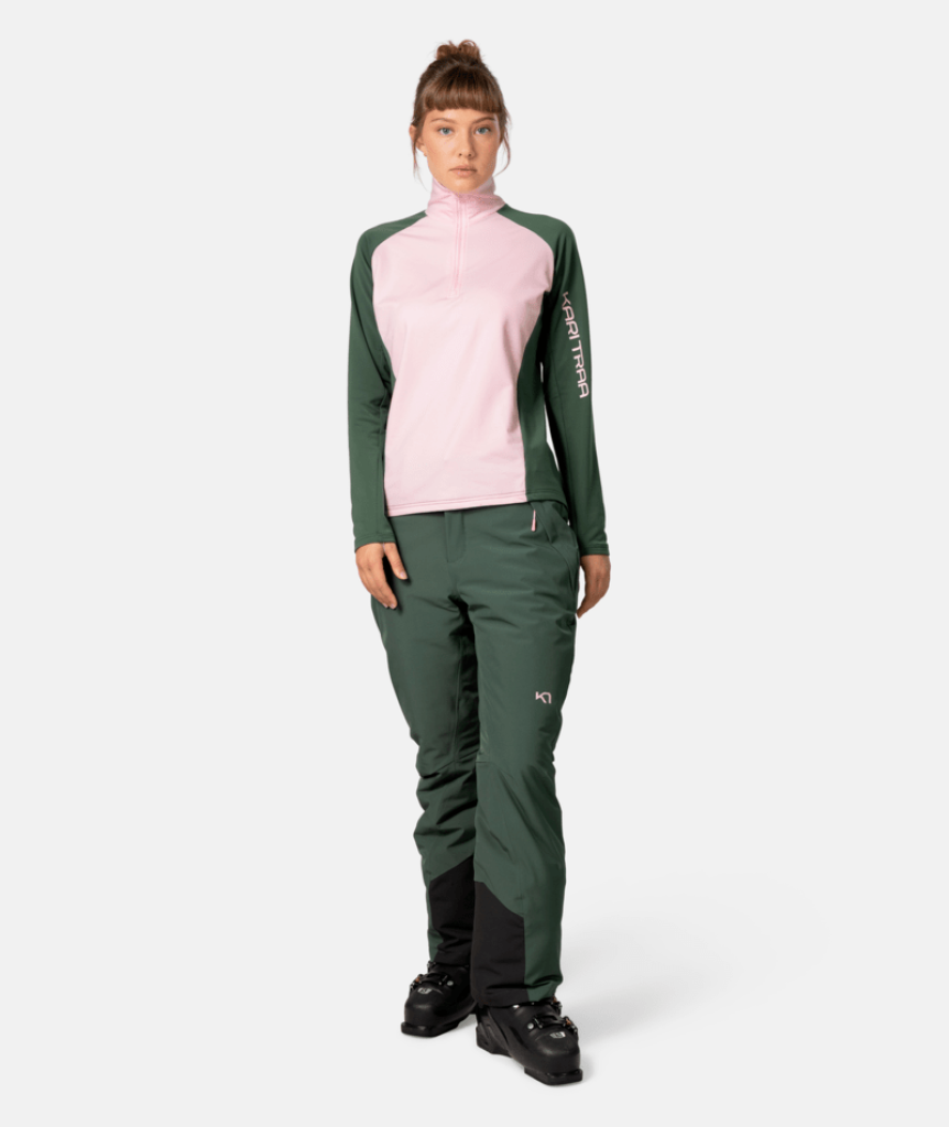 Kari Traa Evelyn Midlayer in GRÜN