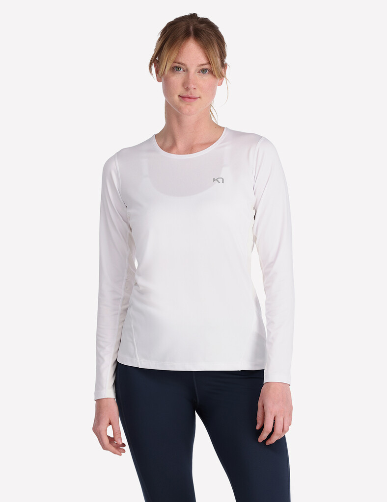 Kari Traa - Nora 2.0 Long Sleeve - bwhite