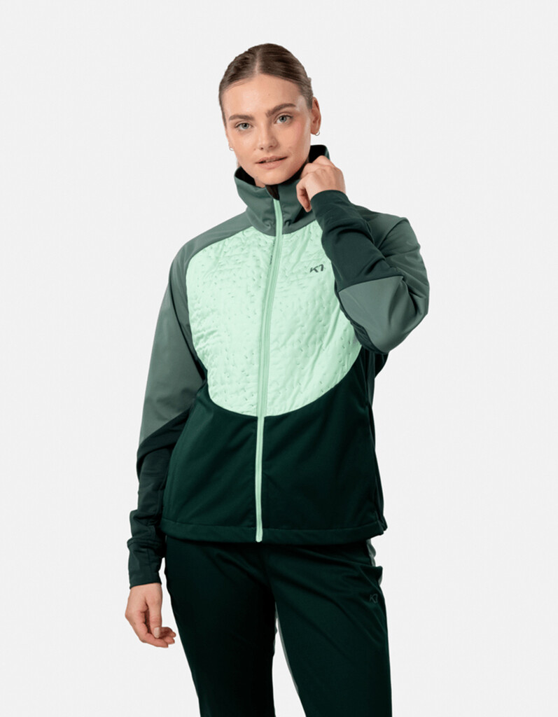 Kari Traa - Louise Hybrid Jacket - pine